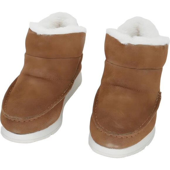 Sperry Women's Mocsider Bootie Winter Boot in Tan, Size 5 - Picture 5 of 6